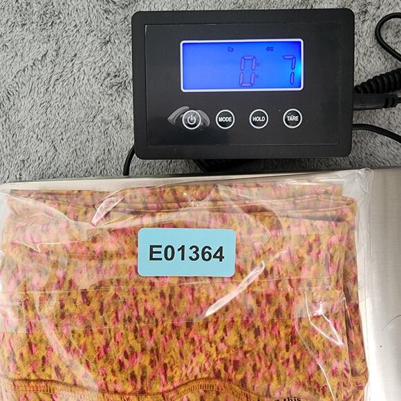 Lou & Grey Pants Womens L Orange Coral Multi Petaled Feel Good Pocket Leggings - Picture 10 of 10